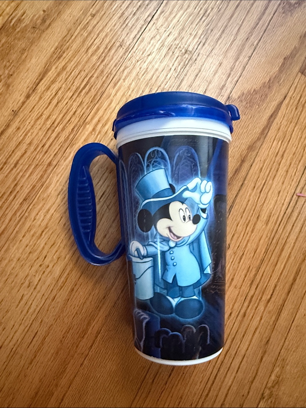 Disneyland Haunted Mansion Mickey Mouse Travel Mug with Handle Plastic